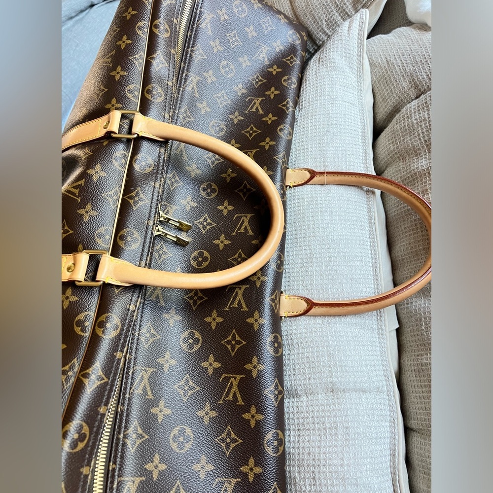 Louis Vuitton Monogram SIRIUS 70 Canvas Leather Luggage Zip Soft Suitcase - Picture 10 of 16